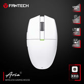 FANTECH ARIA XD7E WIRELESS GAMING MOUSE - White - CompuMe
